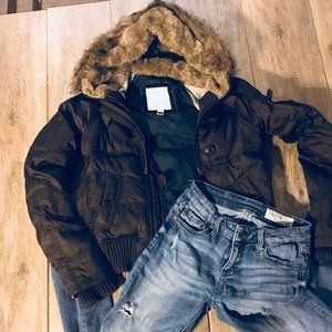 American Eagle down jacket
